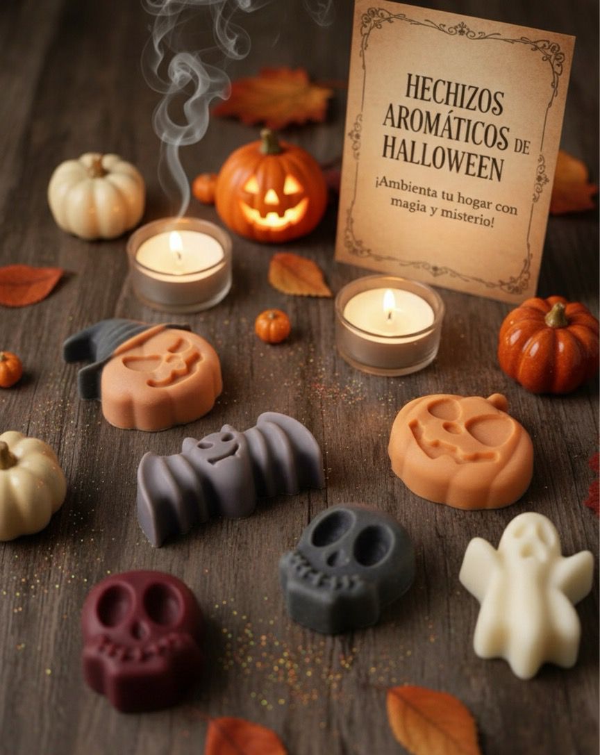 🎃“Encantamiento de Coco – Velas que Despiertan la Magia de Halloween”🎃