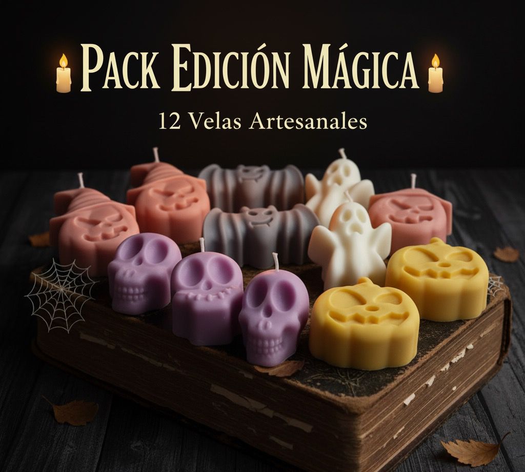 🎃“Encantamiento de Coco – Velas que Despiertan la Magia de Halloween”🎃