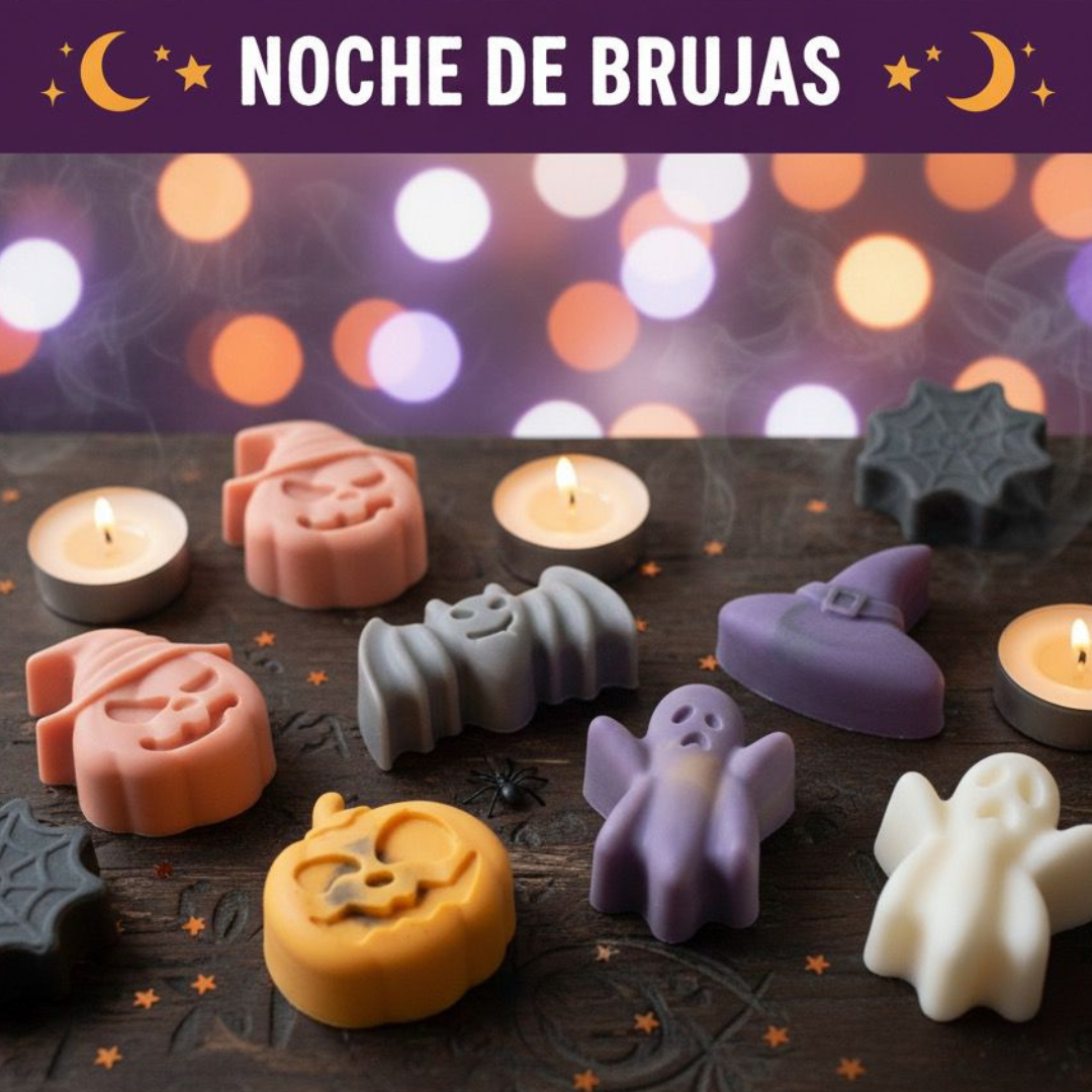 🎃“Encantamiento de Coco – Velas que Despiertan la Magia de Halloween”🎃